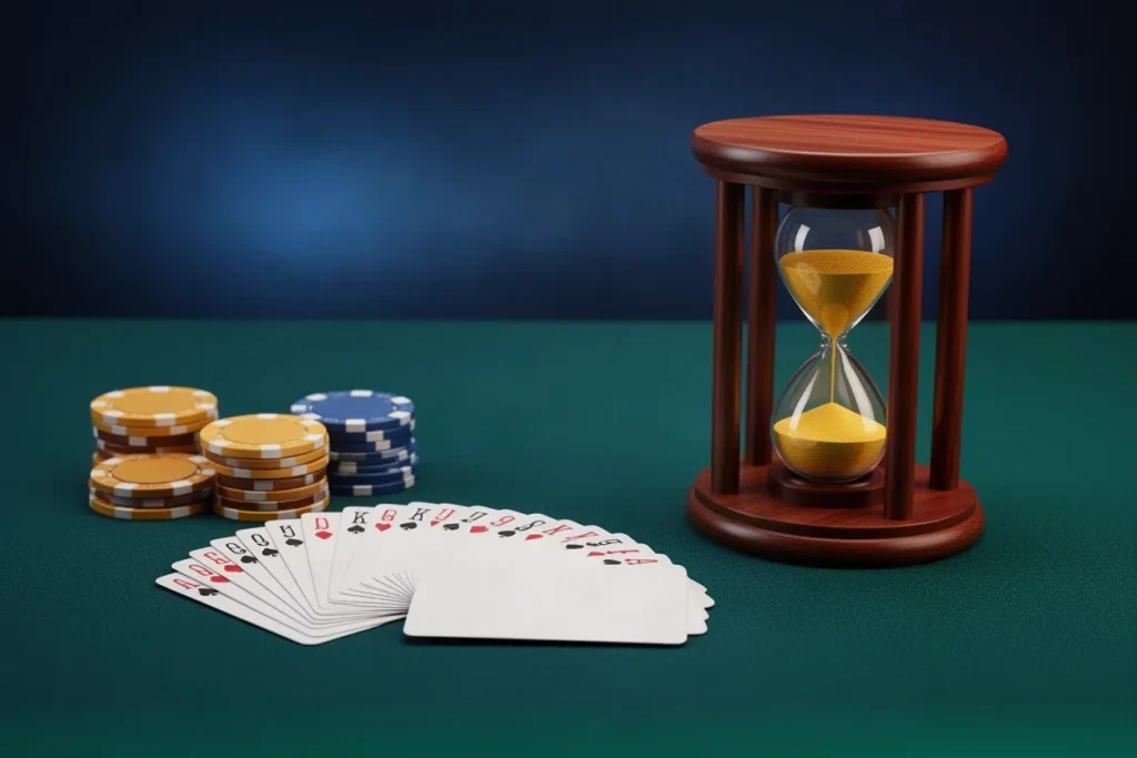 Ảnh minh hoạ đồng hồ cát cho mục kinh nghiệm game bài 33WIN